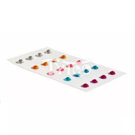 Selbstklebende Strasssteine 20 Stk 5 Farben