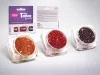 Glitzerset 3 x 2,5 ml Hellbraun, Rot, Braun