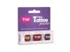 Glitzerset 3 x 2,5 ml Hellbraun, Rot, Braun