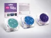 Glitzerset 3 x 2,5 ml Azurblau, Meeresblau, Saphirblau