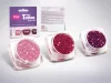 Glitzerset 3 x 2,5 ml Babyrosa, Purpur, Dunkelmalve