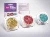 Glitzerset 3 x 2,5 ml Champagner, Lachs, Azurblau