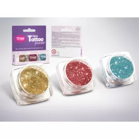 Glitzerset 3 x 2,5 ml Champagner, Lachs, Azurblau