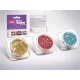 Glitzerset 3 x 2,5 ml Champagner, Lachs, Azurblau