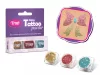 Glitzerset 3 x 2,5 ml Champagner, Lachs, Azurblau