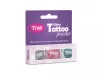 Glitzerset 3 x 2,5 ml Silber, Babyrosa, Azurblau