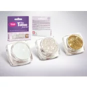Glitzerset 3 x 2,5 ml Weiß, Diamant, Champagner