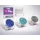 Glitzerset 3 x 2,5 ml Meeresblau, Azurblau, Stahlgrau