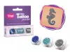 Glitzerset 3 x 2,5 ml Meeresblau, Azurblau, Stahlgrau