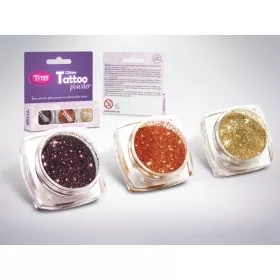 Glitzerset 3 x 2,5 ml Braun, Hellbraun, Champagner