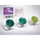 Glitzerset 3 x 2,5 ml Dunkeltürkisgrün, Helltürkisgrün, Goldgrün