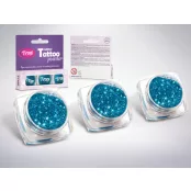 Glitzerset 3 x 2,5 ml Türkisblau