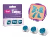 Glitzerset 3 x 2,5 ml Türkisblau