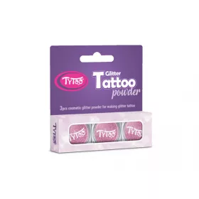 Glitzerset 3 x 2,5 ml Babyrosa