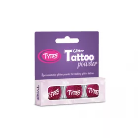 Glitzerset 3 x 2,5 ml Purpur