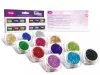 Glitzerset 12 x 2,5 ml Schönste Farbauswahl
