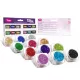 Glitzerset 12 x 2,5 ml Schönste Farbauswahl