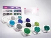 Glitzerset 12 x 2,5 ml Schönste kalte Farbauswahl