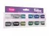 Glitzerset 12 x 2,5 ml Schönste kalte Farbauswahl