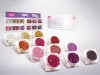 Glitzerset 12 x 2,5 ml Schönste warme Farbtöne Auswahl
