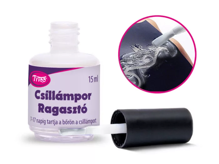 TyToo Glitzerkleber 15ml Weiß