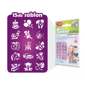 Geburtstagsschablonen-Set, 15-teilig