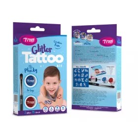 TyToo Plucky Glitzertattoo-Set