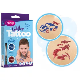 TyToo Plucky Glitzertattoo-Set