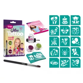 TyToo Geburtstags-Glitzertattoo-Set