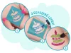 TyToo Geburtstags-Glitzertattoo-Set