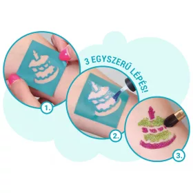 TyToo Geburtstags-Glitzertattoo-Set