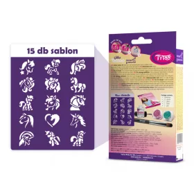 TyToo Pferde und Einhörner Glitzertattoo-Set