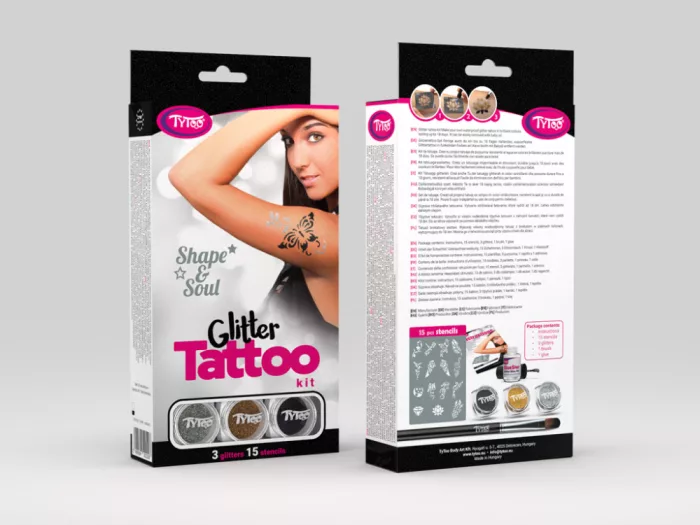 TyToo Shape&Soul Glitzertattoo-Set