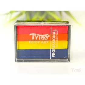 TyToo Csíkos Arcfesték 30g UV-Neon Sétányrózsa