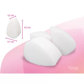 Schmetterling/Tropfen Schwamm 3 Stk.
