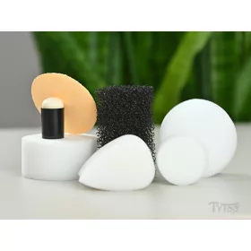 Gesichtsfarbe Schwamm Set