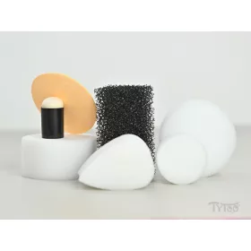 Gesichtsfarbe Schwamm Set