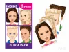 Olivia Paket - 4er Set Abwaschbare Gesichtsmalvorlagen