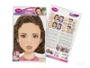 Olivia Paket - 4er Set Abwaschbare Gesichtsmalvorlagen