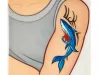 Martins Arm - Abwischbares Übungsblatt