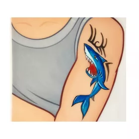 Martins Arm - Abwischbares Übungsblatt