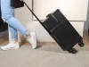 Multifunktionaler 4-Rad-Kosmetikkoffer (schwarz)