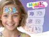 Mosaik Gesichtsmalerei Schablone - Einhorn - Stern