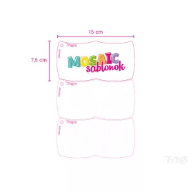 Mosaik Gesichtsmalerei Schablone - Eiskönigin