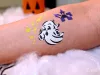 Halloween Gesichtsbemalungsset (mit 6 Mosaikschablonen)