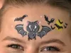 Halloween Gesichtsbemalungsset (mit 6 Mosaikschablonen)