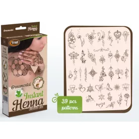 TyToo Sofort Ornamental Henna-Set mit Öl
