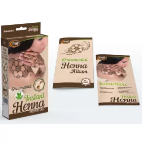 TyToo Sofort Ornamental Henna-Set mit Öl