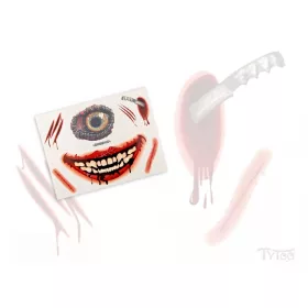 Kyklopen-Maske Tattoo-Aufkleber