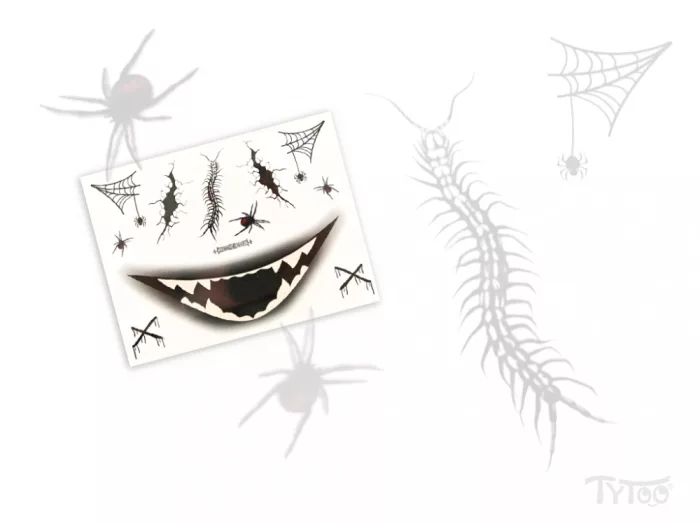 Mumus Maske Tattoo Aufkleber
